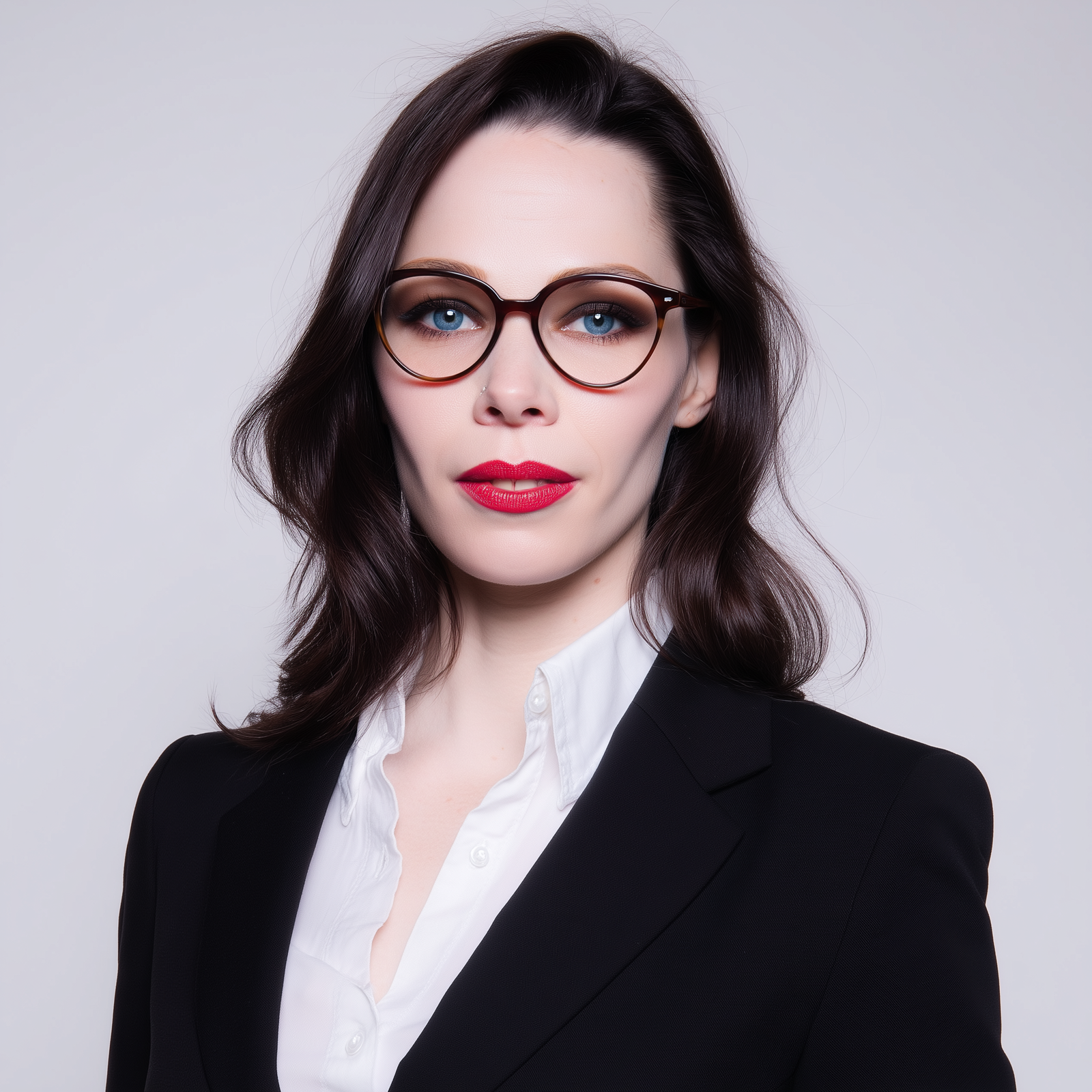 Janina in Business Outfit. KI generiert